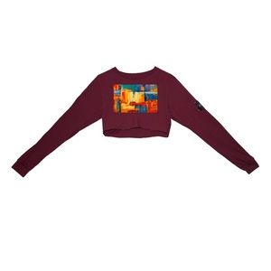 Garnet Abstract Crop